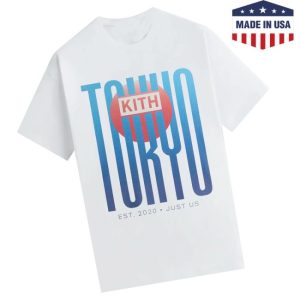 kenny Kith Merch Store Kith Tokyo Classic Logo Vintage Teea