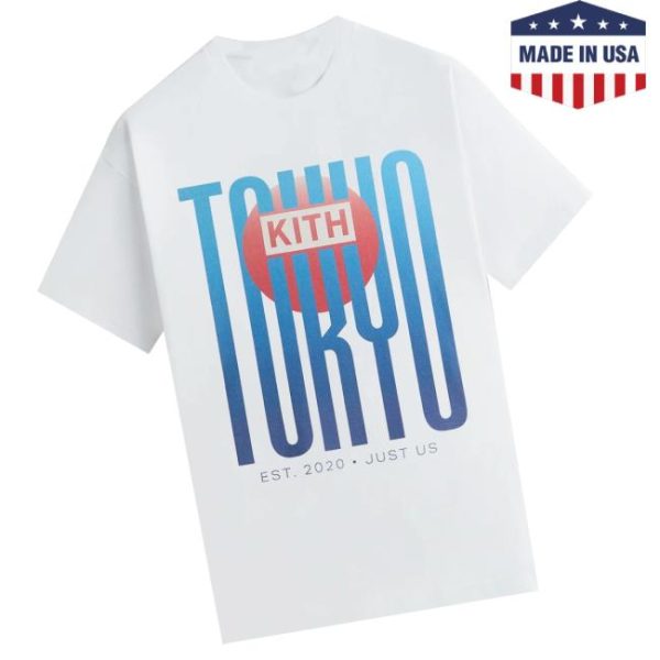 kenny Kith Merch Store Kith Tokyo Classic Logo Vintage Teea