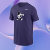 kenny Kstatesports Shop Merch K State Wildcats Purple Nike Varsity Willie Football Short Sleeve T Shirt