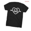 kenny Laexes Merch Store Heart Logo Black Teev