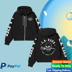 kenny Laexes Merch Store Skeleton Zip Hoodie