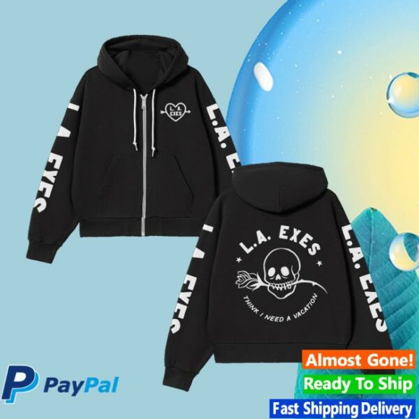 kenny Laexes Merch Store Skeleton Zip Hoodie
