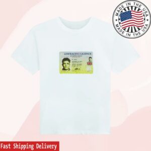 kenny Lando Norris Merch Store Lando Licence Fitted Tee White