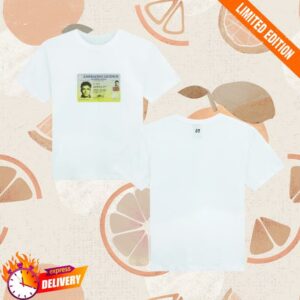 kenny Lando Norris Merch Store Lando Licence Fitted Tee Whiteaa