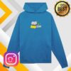 kenny Lando Norris Merch Store Sticker Hoodie Blue