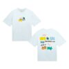 kenny Lando Norris Merch Store Sticker Tee Sky Blueaa