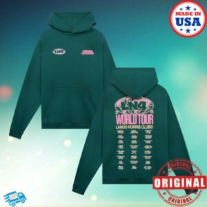 kenny Lando Norris Merch Store World Tour Hoodie Greenaa kenny Lando Norris Merch Store World Tour Hoodie Greenaa