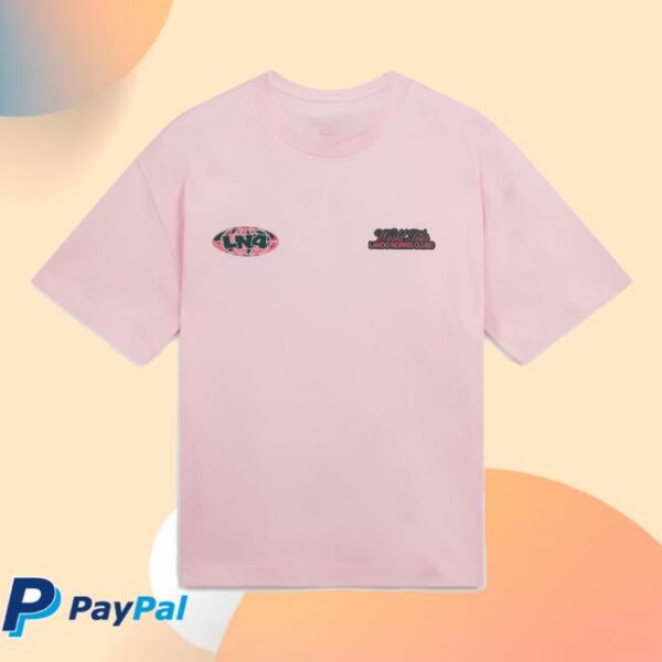kenny Lando Norris Merch Store World Tour Tee Pink