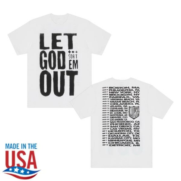 kenny Let God Sort Em Out Merch Store Let God Sort Em Out Tour Teeaa