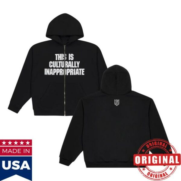 kenny Let God Sort Em Out Merch Store This Is Culturally Inappropriate Zip Hoodieaa
