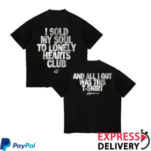 kenny Lonely Hearts Club Merch Store I Sold My Soul Cropped Premium T Shirt
