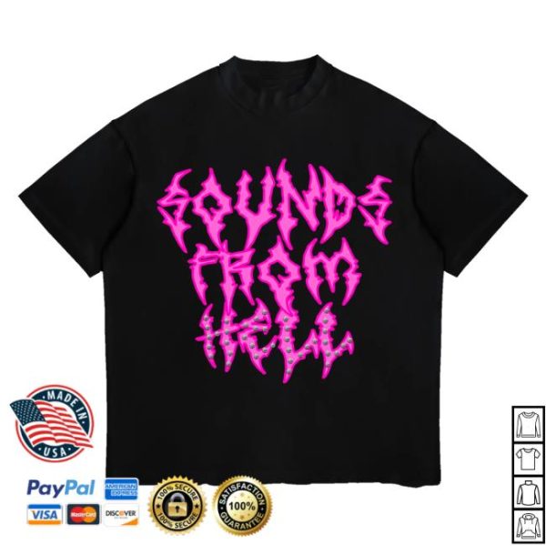 kenny Lonely Hearts Club Merch Store Sounds From Hell Premium Rhinestone T Shirt
