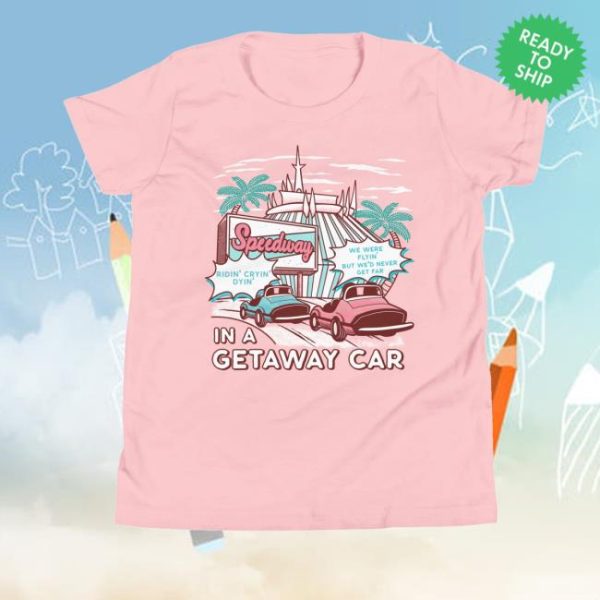 kenny Lostbrostradingco Merch Store Speedway In A Getaway Car Tee
