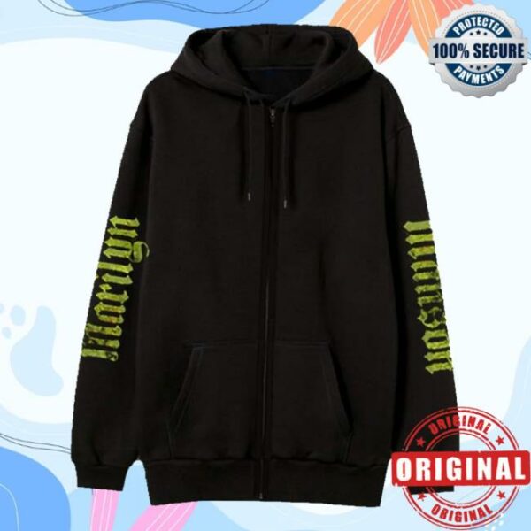 kenny Marilyn Manson Merch Store Magician Zip Hoodie