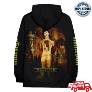 kenny Marilyn Manson Merch Store Magician Zip Hoodiea kenny Marilyn Manson Merch Store Magician Zip Hoodiea