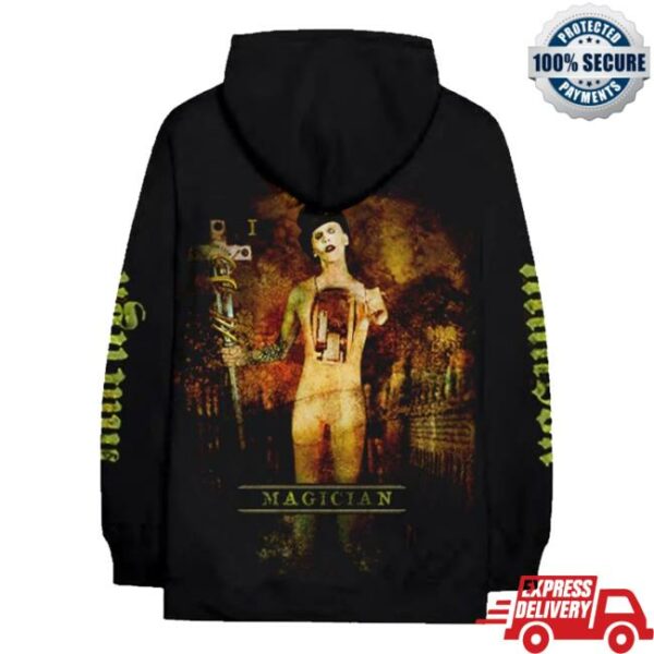 kenny Marilyn Manson Merch Store Magician Zip Hoodiea