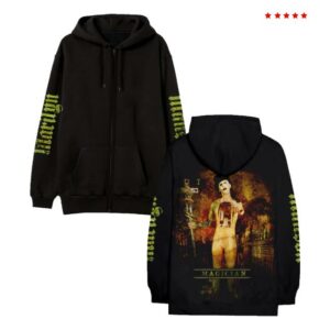 kenny Marilyn Manson Merch Store Magician Zip Hoodieaa kenny Marilyn Manson Merch Store Magician Zip Hoodieaa