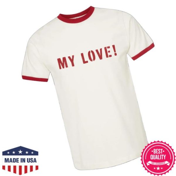kenny Mark Ambor Merch Store My Love Ringer T Shirta
