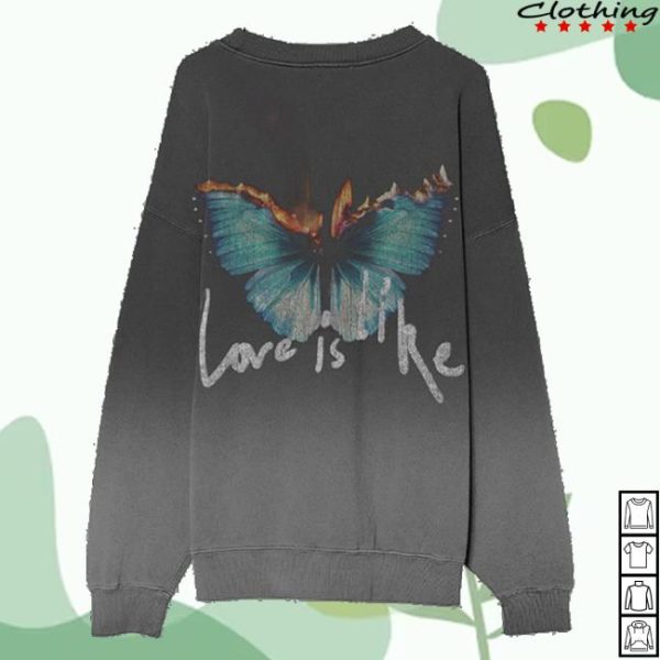 kenny Maroon 5 Store Merch Love Is Like Crewnecka