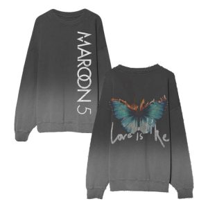 kenny Maroon 5 Store Merch Love Is Like Crewneckaa