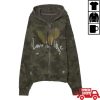 kenny Maroon 5 Store Merch Love Is Like Zip Hoodie Camo