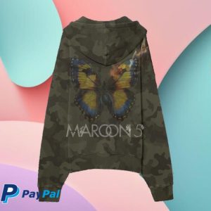 kenny Maroon 5 Store Merch Love Is Like Zip Hoodie Camoa kenny Maroon 5 Store Merch Love Is Like Zip Hoodie Camoa