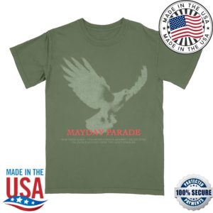 kenny Mayday Parade Merch Dove Hemp T Shirt