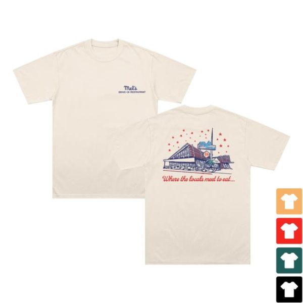 kenny Mels Drive In Merch Store Mels Sunset Blvd Shirtaa