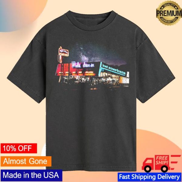 kenny Mels Drive In Merch Store Mels X Mgk Lost Americana Shirt