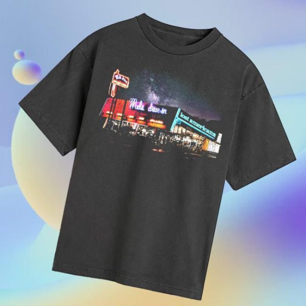 kenny Mels Drive In Merch Store Mels X Mgk Lost Americana Shirta