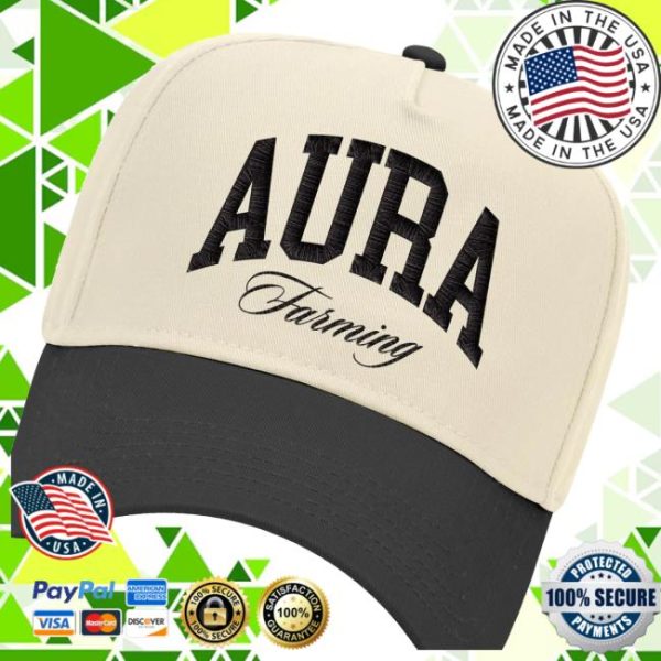 kenny Merchlabs Store Merch Aura Farming Two Tone Hata