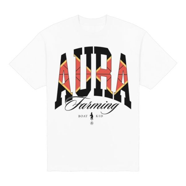 kenny Merchlabs Store Merch Boat Kid Aura Farming Midweight Tee