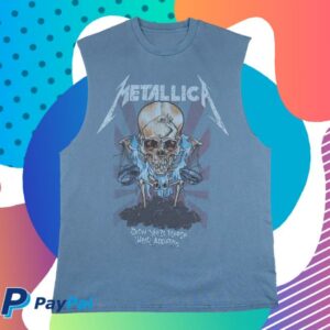 kenny Metallica Merch Store Boris Sleeveless T Shirt kenny Metallica Merch Store Boris Sleeveless T Shirt