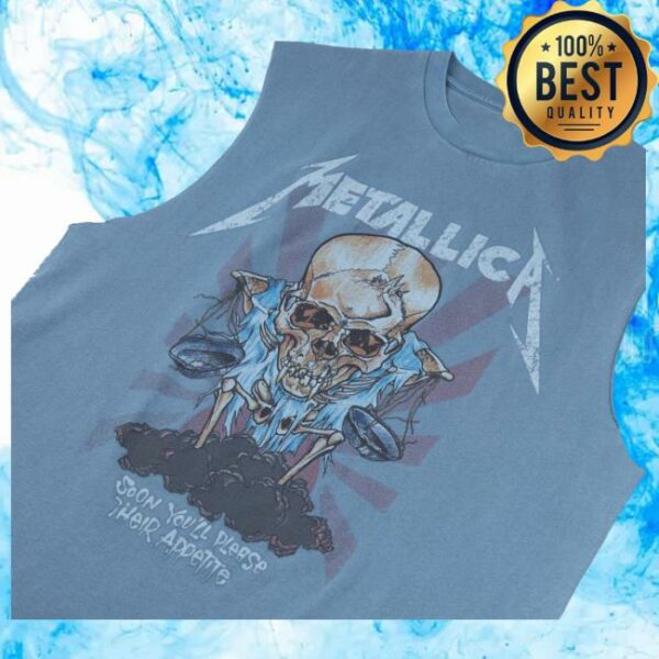 kenny Metallica Merch Store Boris Sleeveless T Shirta