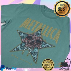 kenny Metallica Merch Store King Nothing Teal T Shirta kenny Metallica Merch Store King Nothing Teal T Shirta