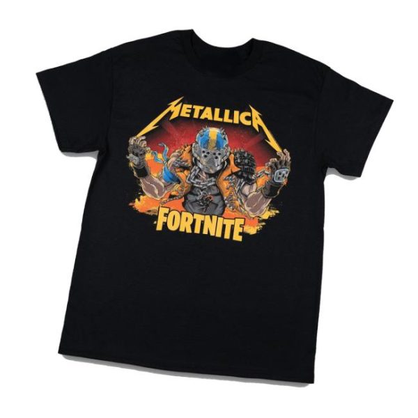 kenny Metallica Store Merch Fortnite X Metallica Fury T Shirtv