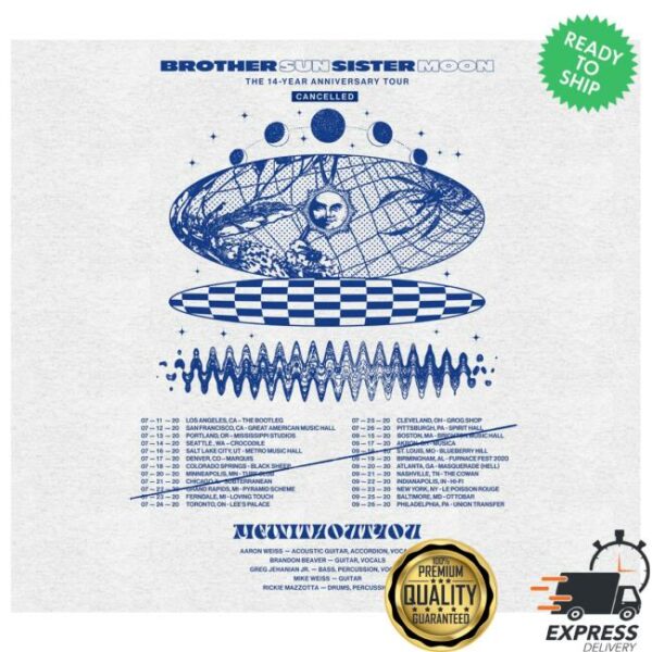 kenny Mewithoutyou Merch Store Cancelled Tour Teeaaaa