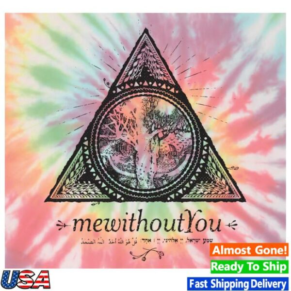 kenny Mewithoutyou Merch Store Tie Dye Signs Short Sleeve T Shirta