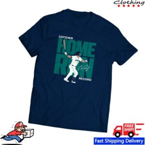 kenny Mlb Merch Shop Cal Raleigh Record Shirtv kenny Mlb Merch Shop Cal Raleigh Record Shirtv