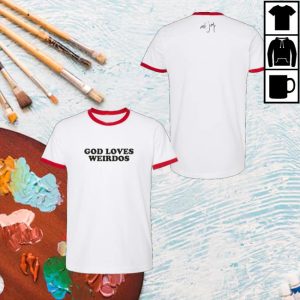 kenny Mt Joy Merch God Loves Weirdos Ringer