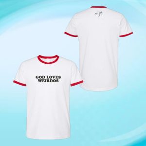 kenny Mt Joy Merch Store Shop God Loves Weirdos Tee