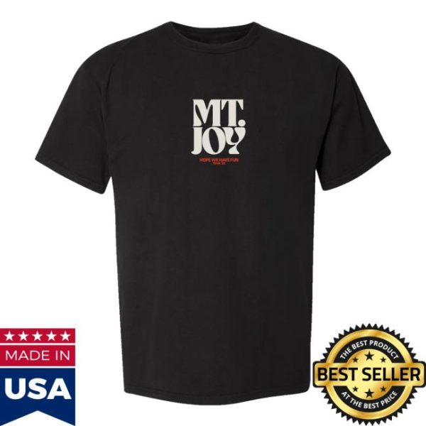 kenny Mt Joy Merch Store Shop Hope We Have Fun 2025 Tour Tee