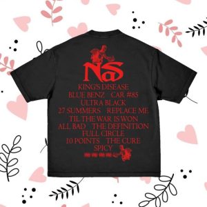 kenny Nasir Jones Merch Store Kings Disease Anniversary T Shirta kenny Nasir Jones Merch Store Kings Disease Anniversary T Shirta