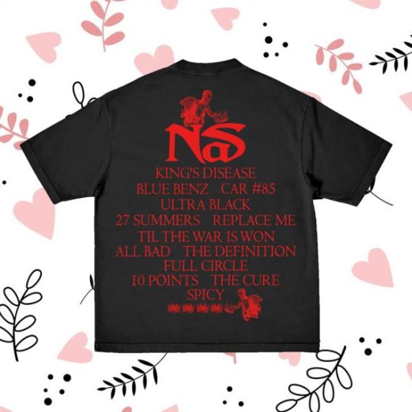 kenny Nasir Jones Merch Store Kings Disease Anniversary T Shirta