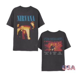 kenny Nirvana Merch Store Dim Light Portrait Tee