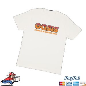 kenny Oasisinet Merch Store Standing On The Shoulder Of Giants T Shirtx