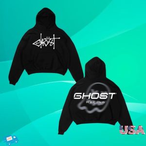 kenny Official Ghost Racing Merch Store BW V2 Hoodie