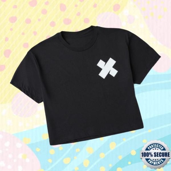 kenny Official Xplr Shop By Sam And Colby Merch Store X Logo Crop Teea