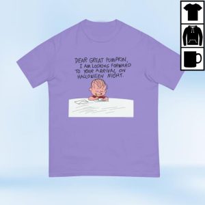 kenny Peanuts Merch Store Its The Great Pumpkin Charlie Brown Dear Great Pumpkin T Shirt