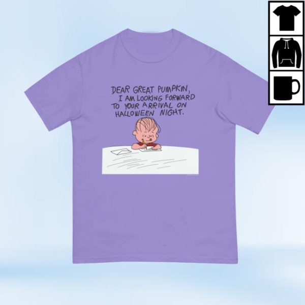 kenny Peanuts Merch Store Its The Great Pumpkin Charlie Brown Dear Great Pumpkin T Shirt